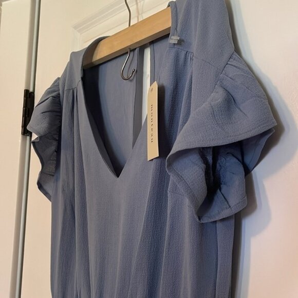 Monte’s Country Baby Blue Pants Romper - Picture 3 of 8